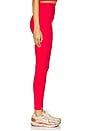 view 3 of 6 Spacedye Caught in The Midi High Waist Leggings in Candy Apple Red