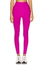 view 1 of 6 Spacedye Spin Out Legging in Magenta Heather