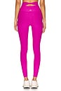view 4 of 6 Spacedye Spin Out Legging in Magenta Heather
