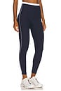 view 2 of 6 Spacedye Trophy High Waisted Leggings in Nocturnal Navy & Cloud White