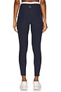view 4 of 6 Spacedye Trophy High Waisted Leggings in Nocturnal Navy & Cloud White