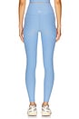 view 4 of 6 Spacedye Caught in The Midi High Waist Leggings in Flower Blue Heather