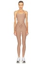 view 5 of 6 Spacedye The Go Pocket Midi Leggings in Desert Sand Heather