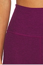 view 6 of 6 Spacedye Caught in The Midi High Waisted Legging in Aubergine Beet