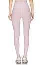view 4 of 6 Spacedye Caught in The Midi High Waisted Legging in Blush Blooms Heather