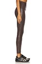 view 3 of 6 Power Shine High Waisted Midi Legging in Viper Espresso