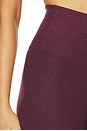 view 6 of 6 Spacedye Caught in The Midi High Waisted Legging in Midnight Burgundy Heather