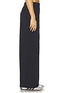 view 3 of 6 Easy Wide Leg Pant in True Black