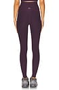 view 4 of 6 Spacedye Caught in The Midi High Waisted Legging in Eggplant Purple Heather