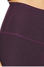 view 6 of 6 Spacedye Caught in The Midi High Waisted Legging in Eggplant Purple Heather