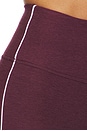 view 7 of 7 Spacedye Ready Midi Legging in Midnight Burgundy Heather