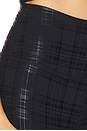 view 6 of 6 LEGGINGS in Plaid Foil Black