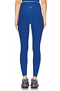 view 4 of 6 Spacedye At Your Leisure High Waisted Midi Legging in Marine Blue Heather