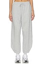 view 1 of 6 Luxefleece Barrel Sweatpant in Light Heather Gray
