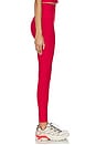 view 3 of 6 Spacedye Caught in The Midi High Waisted Legging in Holly Red Heather