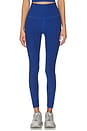 view 1 of 6 Spacedye Leggings in Marine Blue Heather