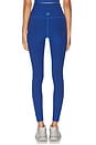 view 4 of 6 Spacedye Leggings in Marine Blue Heather