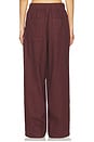 view 4 of 6 Easy Wide Leg Linen Pant in Iced Mocha