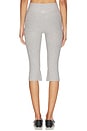 view 4 of 6 Spacedye Cropped Leggings in Silver Mist
