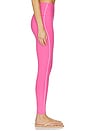 view 3 of 6 Spacedye Streamline Legging in Luscious Pink Heather