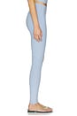 view 3 of 6 Spacedye Caught In The Midi High Waist Legging in Pastel Periwinkle Heather