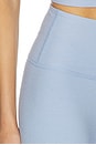 view 6 of 6 Spacedye Caught In The Midi High Waist Legging in Pastel Periwinkle Heather