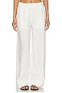 view 2 of 7 Easy Linen Pants in White
