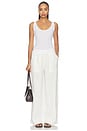 view 6 of 7 Easy Linen Pants in White