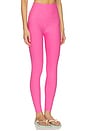 view 2 of 6 Spacedye Caught in The Midi High Wasisted Leggings in Pink Heather
