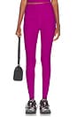 view 1 of 6 LEGGINGS TAILLE HAUTE SPACEDYE CAUGHT IN THE MIDI in Berry Bliss Heather