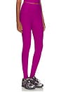 view 2 of 6 LEGGINGS TAILLE HAUTE SPACEDYE CAUGHT IN THE MIDI in Berry Bliss Heather
