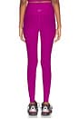 view 5 of 6 LEGGINGS TAILLE HAUTE SPACEDYE CAUGHT IN THE MIDI in Berry Bliss Heather
