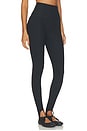 view 2 of 6 Spacedye Stirrup High Waisted Legging in Darkest Night