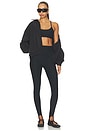 view 6 of 6 Spacedye Stirrup High Waisted Legging in Darkest Night