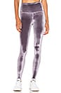 view 1 of 4 Velvet Motion High Waisted Midi Legging in Deep Amethyst