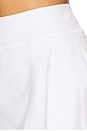 view 6 of 6 Space Dye Points Crossover Skirt in Cloud White