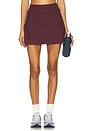 view 2 of 6 Spacedye Ready Skirt in Midnight Burgundy Heather