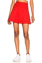 view 1 of 4 Spacedye Tie Breaker Circle Skirt in Redflower Scarlet