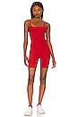 view 1 of 3 Spacedye Get In Gear Biker Jumpsuit in Red Hot Siren