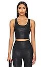 view 1 of 5 TOP DÉBARDEUR CROPPED SPORT & STREET in Viper Black