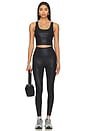 view 4 of 5 Sport & Street Cropped Tank Top in Viper Black