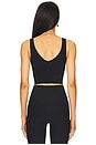 view 3 of 4 Impulse Cropped Tank Top in Black Onyx