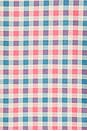 view 5 of 5 Softmark Slim Racerback Tank Top in Sunwashed Gingham