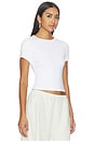 view 2 of 4 CAMISETA RIB in Washed White