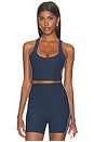 view 1 of 4 Spacedye Racerback Contrast Piping Tank Top in Nocturnal Navy