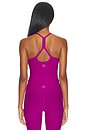 view 4 of 4 TOP CON ESPALDA CRUZADA SPACEDYE  in Berry Bliss Heather