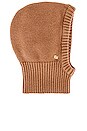 view 2 of 3 Snood with Hood Beanie in Mocha