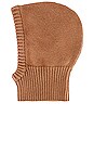 view 3 of 3 Snood with Hood Beanie in Mocha