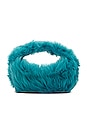 view 1 of 7 Baby Cush Faux Fur Shoulder Bag in Azur Toscana