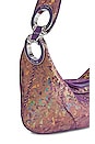 view 3 of 6 Minibolsa Amira in Disco Violet